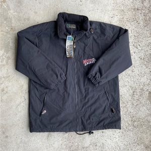 Black Ski & Snowboard Jacket with High Collar